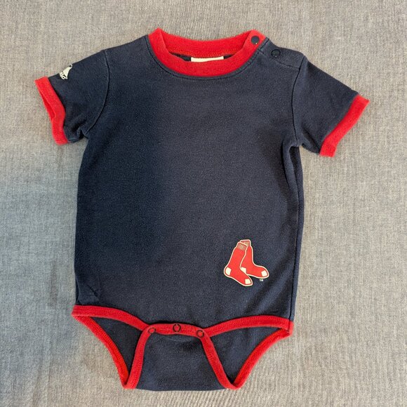 Majestic Other - Boston Red Sox Baseball MLB One Piece Baby Romper - 18 months